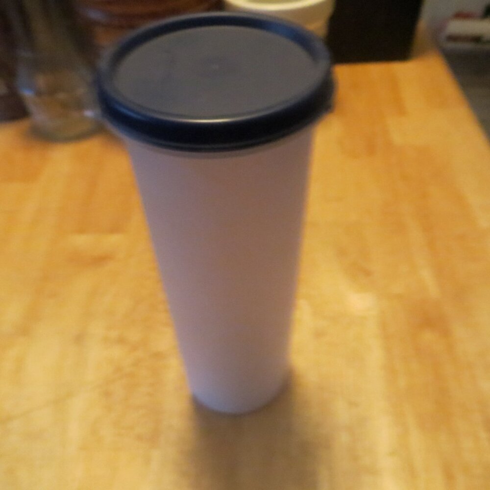 Tupperware Spaghetti Keeper, Royal Blue Lid